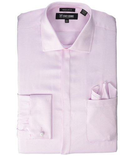 Imbracaminte barbati stacy adams big amp tall textured solid dress shirt pink
