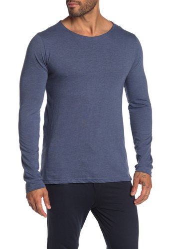 Imbracaminte barbati unsimply stitched long sleeve lounge t-shirt medium blue heather