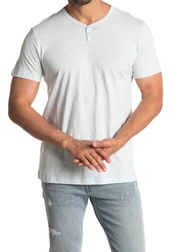 Imbracaminte barbati vestige notch henley short sleeve t-shirt lblu