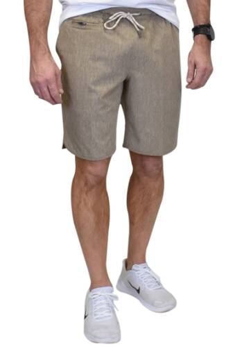 Imbracaminte barbati vintage 1946 hybrid drawstring shorts tan