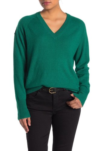 Imbracaminte femei 360 cashmere callie v-neck cashmere sweater emerald