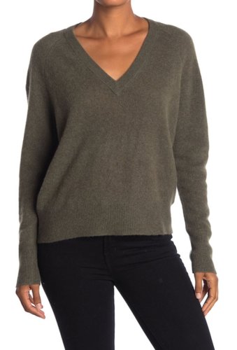 Imbracaminte femei 360 cashmere callie v-neck cashmere sweater olive