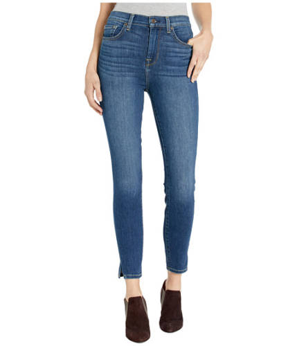 Imbracaminte femei 7 for all mankind high-waist ankle skinny side snip in mohawk river mohawk river