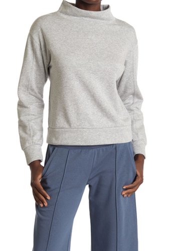 Imbracaminte femei alternative apparel turtleneck pullover sweatshirt heather gr