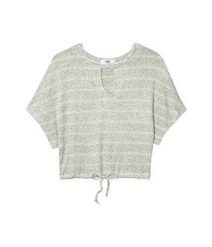 Imbracaminte femei bb dakota brushed stripe knit dolman light heather grey
