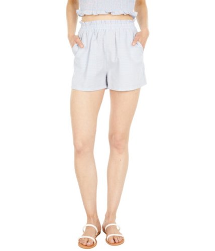 Imbracaminte femei blank nyc pull-on high-rise gingham shorts in sweet escape sweet escape