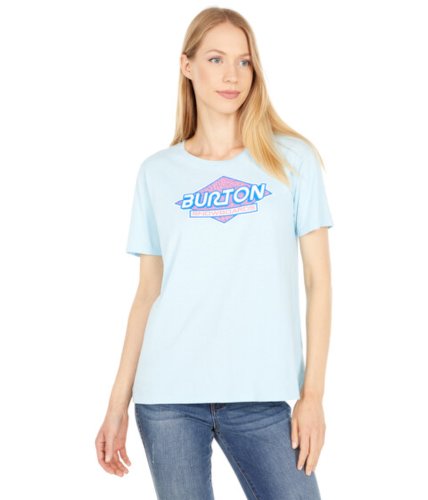 Imbracaminte femei burton batchelder short sleeve t-shirt crystal blue