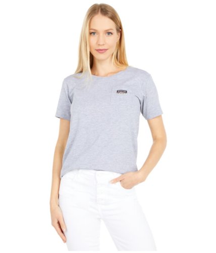 Imbracaminte femei burton classic short sleeve pocket t-shirt gray heather