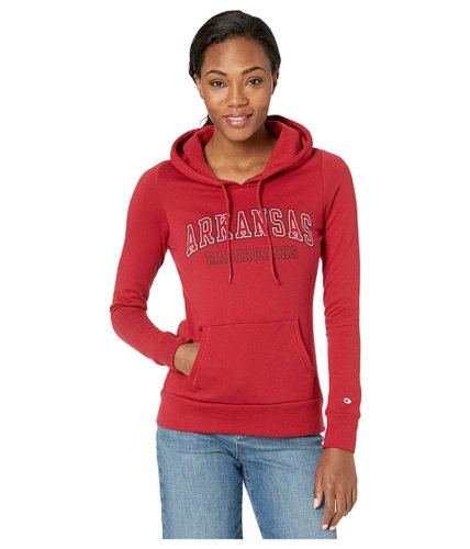 Imbracaminte femei champion college arkansas razorbacks eco university fleece hoodie cardinal 3
