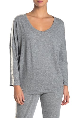 Imbracaminte femei eberjey heather active dolman long sleeve t-shirt heath grey