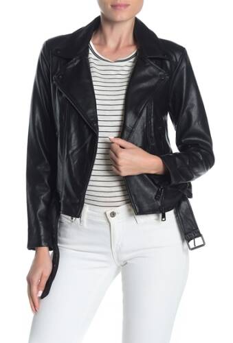 Imbracaminte femei elodie faux leather moto jacket black