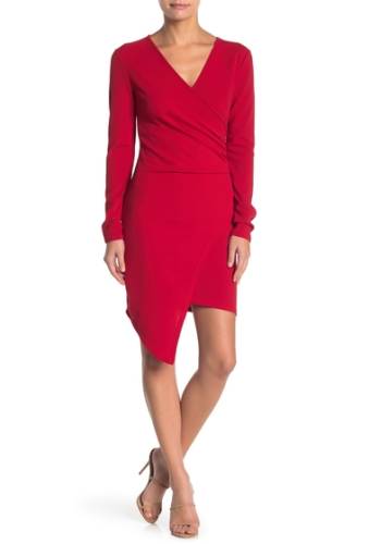 Imbracaminte femei favlux asymmetrical bodycon dress red