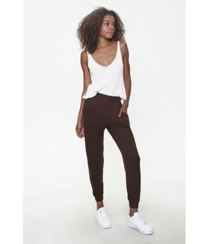 Imbracaminte femei forever21 ribbed-trim joggers brown