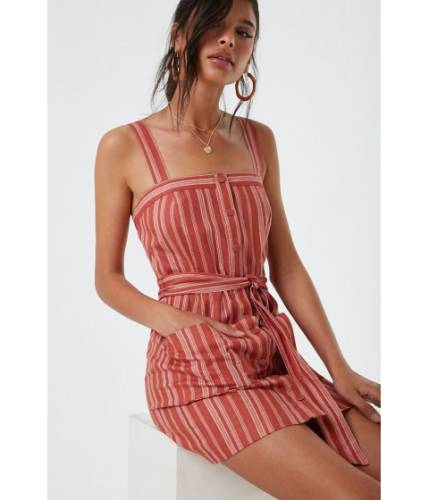 Imbracaminte femei forever21 striped mini dress rosecream