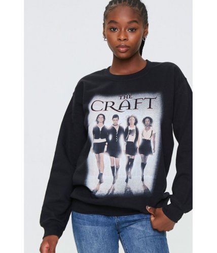 Imbracaminte femei forever21 the craft graphic sweatshirt charcoalcream