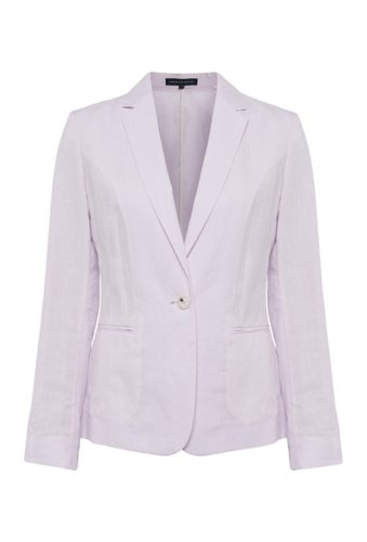 Imbracaminte femei french connection dina linen suit jacket lavender f