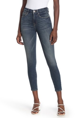 Imbracaminte femei good american good legs crop skinny jeans regular plus size blue005