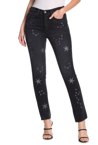 Imbracaminte femei grlfrnd karoline high-rise skinny jeans constellation