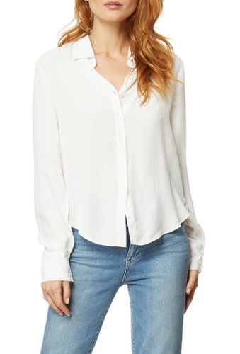 Imbracaminte femei habitual brant woven button-down shirt bright white