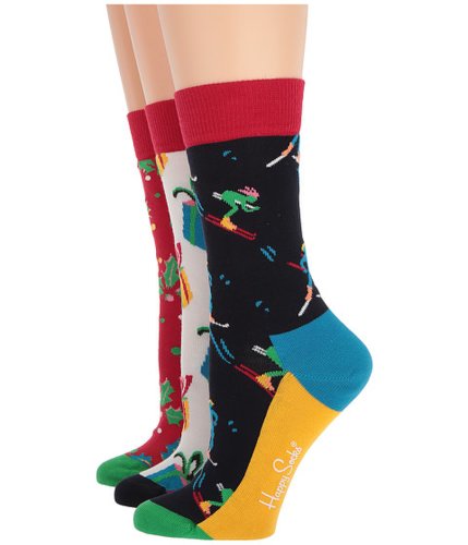 Imbracaminte femei happy socks holiday gift box redgreen
