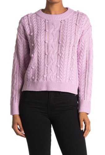 Imbracaminte femei heartloom margo cable knit sweater iris