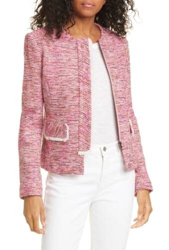 Imbracaminte femei helene berman judy crop tweed jacket eliana pink