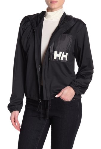 Imbracaminte femei helly hansen hooded fleece lined zip up jacket 990 black