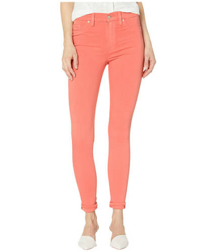 Imbracaminte femei hudson jeans barbara high-waisted ankle skinny jeans in flamingo flamingo