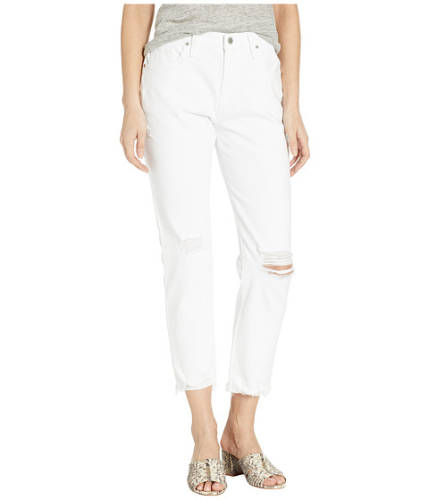 Imbracaminte femei Hudson Jeans jessi relaxed cropped boyfriend five-pocket jeans in optic crush (white) optic crush (white)