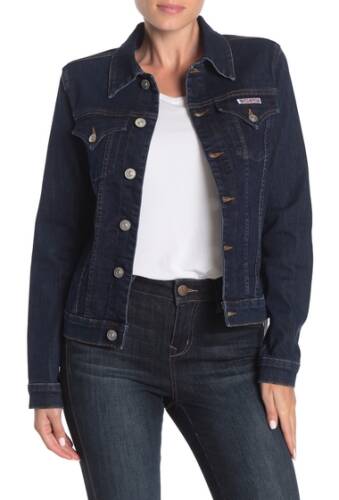 Imbracaminte femei hudson jeans signature denim jacket wild pitch