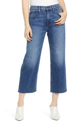 Imbracaminte femei hudson jeans sloane high waist crop baggy jeans after hours