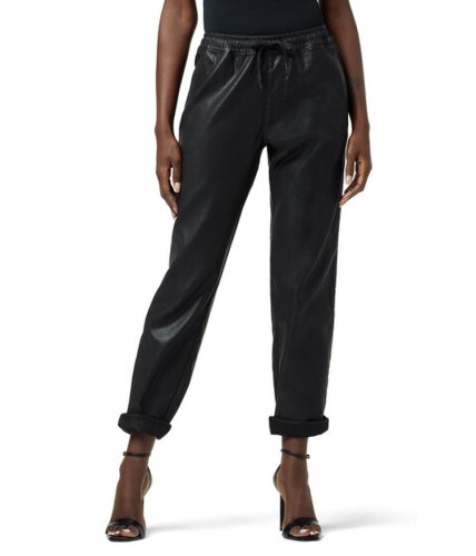 Imbracaminte femei hudson relax trousers with roll hem pants coated black beauty