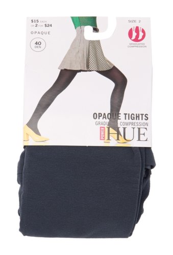 Imbracaminte femei hue solid compression tights slate blue