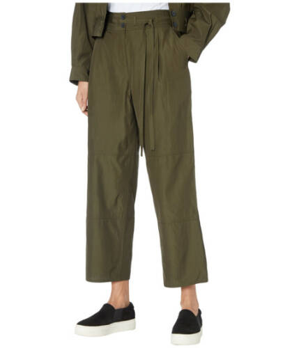 Imbracaminte femei jason wu cropped workear pants military green