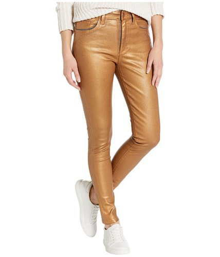Imbracaminte femei joes jeans charlie ankle coated in gold metallic gold metallic