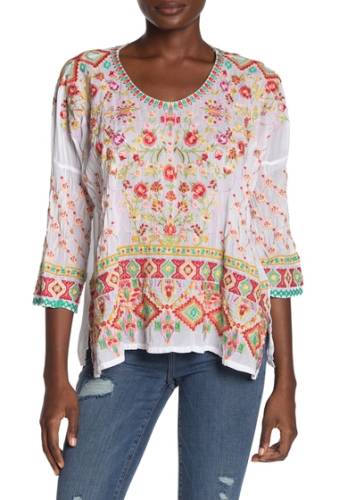 Imbracaminte femei johnny was sandra embroidered blouse white