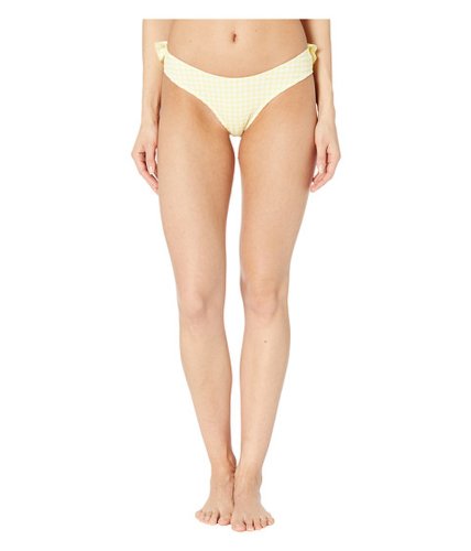 Imbracaminte femei jonathan simkhai gingham bikini bottoms lemonadewhite