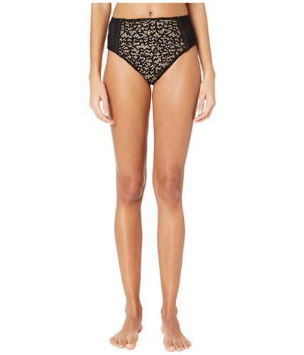 Imbracaminte femei jonathan simkhai lace combo high-waisted bikini bottoms black