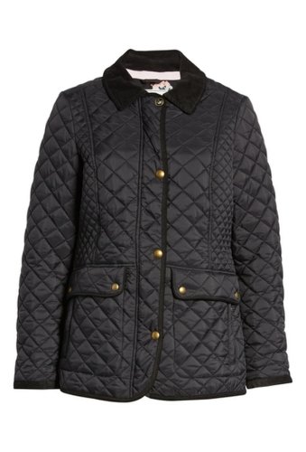 Imbracaminte femei joules newdale quilted zip jacket black