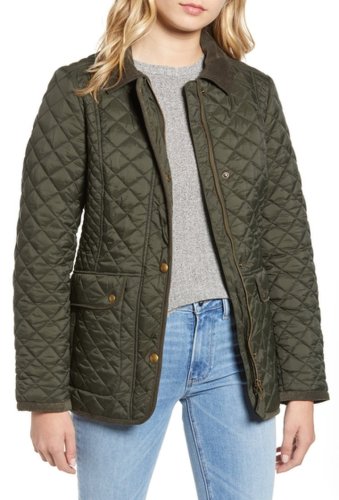 Imbracaminte femei joules newdale quilted zip jacket evergld