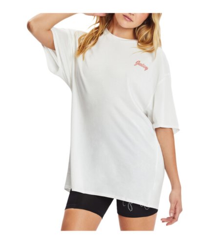 Imbracaminte femei juicy couture oversized tee shirt bleached white
