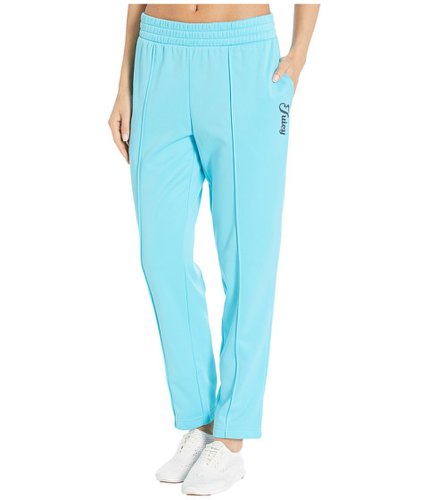 Imbracaminte femei juicy couture solid tricot track pants jammer blue