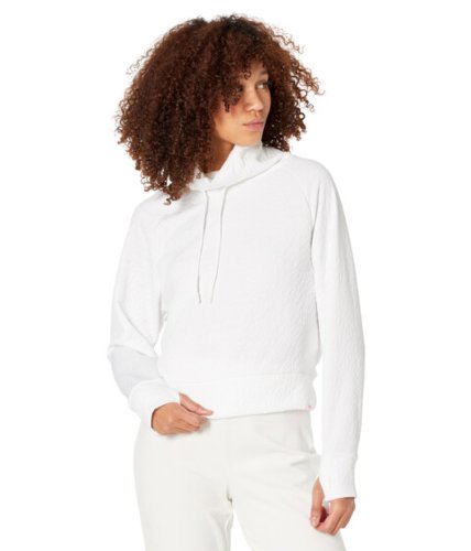 Imbracaminte femei juicy couture sport quilted crop pullover white