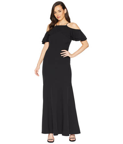Imbracaminte femei laundry by shelli segal crepe cutaway gown black