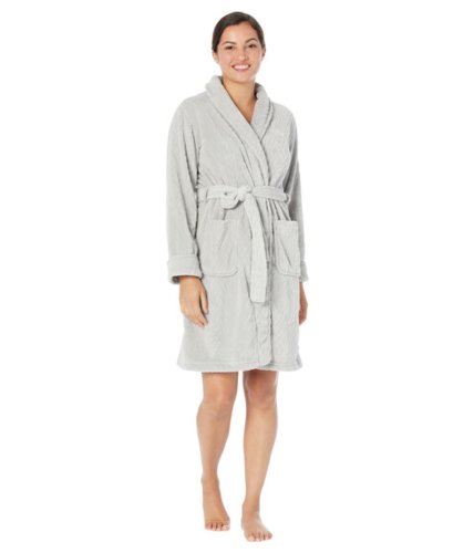 Imbracaminte femei lauren ralph lauren recycled so soft shawl collar robe grey