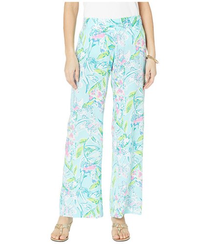 Imbracaminte femei lilly pulitzer bal harbour palazzo bali blue sway this way