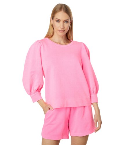Imbracaminte femei lilly pulitzer corden sweatshirt pink shandy