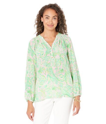 Imbracaminte femei lilly pulitzer elsa top mandevilla baby fins and flippers