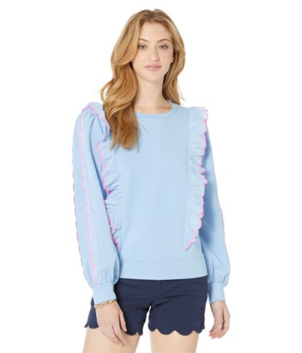 Imbracaminte femei lilly pulitzer suzy sweatshirt blue peri