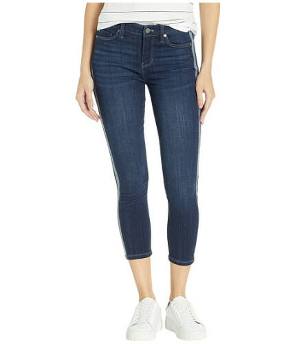 Imbracaminte femei liverpool abby crop skinny jeans w reverse side inset in freemont freemont
